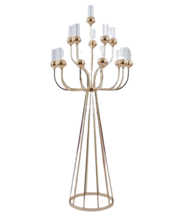 Bougeoirs de luxe meilleure vente joli design en métal fait à la main décoratif pour la décoration Occasion noël Diwali - Product Image 1