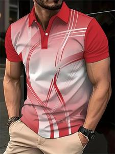 Moda deportiva de verano para hombre, informal, para Polo, transpirable, de secado rápido, 100% algodón, Jersey, patrón sólido, bádminton, tenis, Golf - Product Image 5