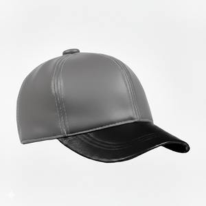 Gorro de Béisbol Unisex Ajustable de Cuero de Oveja Genuino para Hombre, para Otoño e Invierno, Gorra Deportiva para Exteriores - Product Image 2