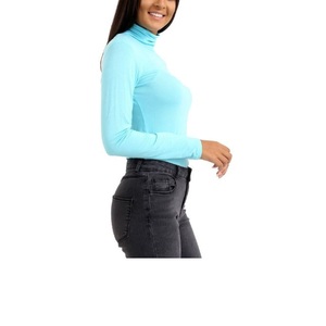 New Arrival Women's <b>Sweater</b> Turtleneck Neck Knitted Pullover Long Sleeve Pull Female Solid <b>Sweaters</b> Pullovers From BD Supplier - Product Image 3