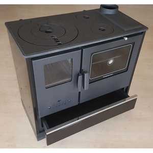 Estufa de Leña de Hierro Fundido DORELLO MANGAL MF114 - Uso Interior/Exterior, Diseño de Ladrillo Estilo Antiguo, Leña/IPN - Product Image 4