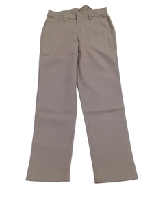 Pantalon décontracté pour homme de haute qualité, taille mi-haute, coupe droite, 100 % coton, idéal pour l'été, avec braguette boutonnée et respirant - Product Image 5