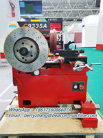 Mesin Bubut Cakram Rem Beacon, Mesin Bubut Tromol Rem Mobil, Produsen Mesin Bubut Tromol Rem Horizontal Presisi C9335A
