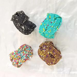 กำไลม้วนลูกปัดแก้วใช้ได้ทั้งชายและหญิงสินค้ามาใหม่ยอดนิยมสไตล์ทางศาสนาพร้อมไข่มุกและเพชรสำหรับงานแต่งงานของขวัญ - Product Image 4