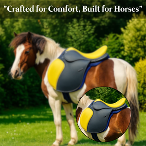 Silla de Montar de Cuero Premium para Caballos, Cómoda para Montar |   Accesorios Duraderos para Caballos, Silla de Salto, ARMANDIOUS INDUSTRIES - Product Image 2