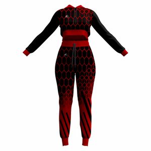 เสื้อวอร์มครอปของผู้หญิงทันสมัยปรับแต่งได้ใส่สบายพิมพ์ลายเป็นมิตรกับสิ่งแวดล้อมสำหรับฤดูหนาว - Product Image 3