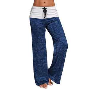 Pantalones Deportivos de Lona para Mujer, Estilo Urbano, Corte Regular, Cintura Alta, Cierre con Cordón, Transpirables, de Secado Rápido, para Invierno - Product Image 6