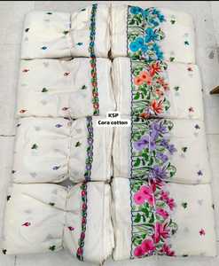 Tela de algodón orgánico para ropa de cama y uso artesanal Material sostenible ecológico disponible a granel para compradores B2B - Product Image 3