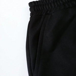 Pantalones personalizados para hombre, ropa de calle lavada, pantalones de chándal de lana, ropa de calle acampanada para exteriores, pantalones de chándal acampanados con estampado DTG para hombre - Product Image 6