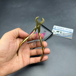 Herramientas de extensión de pelo de alicates trituradora de acero inoxidable sostenible de diseño personalizado y color - Product Image 3