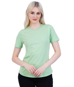 Mujeres O cuello verano Mujer trajes cuello redondo Regular Top mujer gráfico personalizado algodón Camisetas Mujer camiseta - Product Image 1