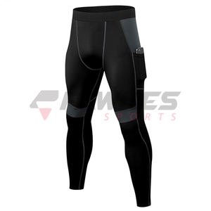 Lo último de 2023, mallas elásticas de compresión para gimnasio para hombre, capa base de fitness, entrenamiento para correr, pantalones deportivos ajustados activos, mallas - Product Image 1