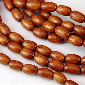 Cuentas de madera natural de 15mm Cuentas de madera redondas sin terminar Color y tamaño personalizados Cuentas de madera Productos genuinos hechos a mano indios - Product Image 4