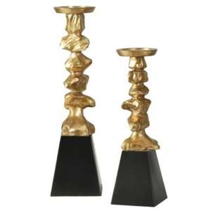 Lujoso portavelas de latón con belleza artesanal y acabado de alta calidad ideal para el diseño y la decoración de interiores del hogar - Product Image 5