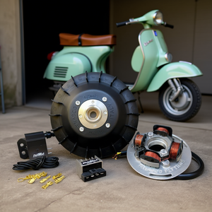 Bobina de Encendido Metálica Flytech Nueva de 20 mm y 1.4 kg para Sistemas Eléctricos y de Encendido de Scooters PX PE COSA - Product Image 3