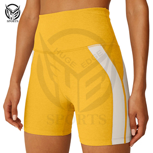 Pantalones cortos de verano sin costuras para mujer, novedad en pantalones cortos de yoga para gimnasio y entrenamiento con glúteos y logotipo personalizado para mujer - Product Image 1