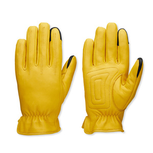 Guantes de cuero de dedo completo Unisex más vendidos invierno al aire libre uso informal suave cómodo último modelo liso - Product Image 2