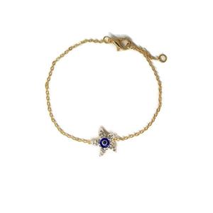 Moda mal de ojo cadena pulsera elegante enlace pulseras - Product Image 1