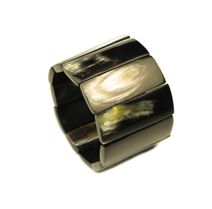 Brazalete de cuerno de búfalo de calidad duradera con pieza de calidad superior y brazalete de cuerno de diseño redondo de calidad superior - Product Image 5