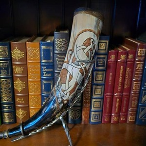 Jarra Vikinga para Beber, Estilo Animal, Ecológica y Personalizable, para Cerveza, Vino y Cerveza Artesanal - Product Image 1