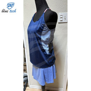Conjunto de falda de tenis para mujer 2025, gran oferta, conjunto de 2 piezas, tanque con bolsillos, vestido de entrenamiento para trajes de tenis - Product Image 2