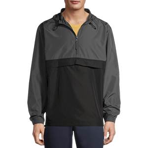 Veste coupe-vent à demi-zip pour homme, légère et flexible, idéale pour les aventures en plein air, tissu extensible - Product Image 2