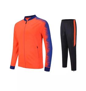 Survêtement de Football en polaire pour hommes, adultes et enfants, veste d'entraînement de Football, ensemble de survêtement, vente en gros - Product Image 3
