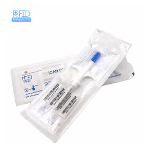 Étiquettes d'identification pour animaux de compagnie Norme universelle 134.2Khz FDX-B plus petite taille 7 MM de longueur pour chiens et chats petits animaux - Product Image 4