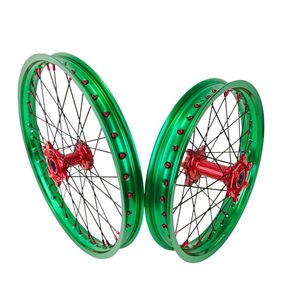 Ensemble de roues Fit Sur Ron Ultra Bee, avant 21*1.6, arrière 18*2.15, couleur personnalisée, roues de moto tout-terrain électrique - Product Image 2