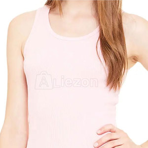 Gimnasio Fitness Wear Mujeres con estilo Tank Tops en el mejor precio Transpirable Active Wear Mujeres Tank Top - Product Image 4
