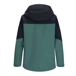 Veste coupe-vent en toile doublée à 3 couches unisexe avec fermeture à glissière Vêtements de sport respirants imperméables pour l'escalade - Product Image 2