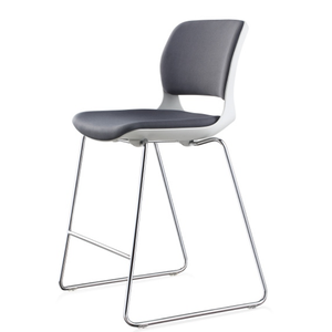 เก้าอี้สำนักงานหนัง PU มีพนักพิงศีรษะปรับได้โครงโลหะทันสมัยสำหรับผู้บริหารเก้าอี้มีพนักพิงศีรษะแบบปรับได้ตามหลักสรีรศาสตร์ - Product Image 2