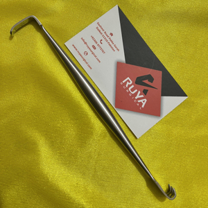 Retractor de Pata de Gato, instrumentos de cirugía plástica médica, acero inoxidable, Senn Miller, doble punta, 16 Cm, CE - Product Image 1