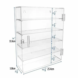 2025 Petite boîte de présentation avec portes pour présenter des jouets et des objets décoratifs-Idéal pour la décoration intérieure et l'organisation - Product Image 2