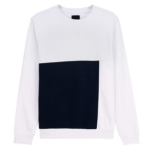 Luxe rue Gym sorties décontractées Anti boulochage Anti-rétrécissement 100% coton polaire plein pull à manches longues sweat - Product Image 5