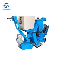 Máquina de Gran Eficiencia para la Preparación de Superficies de Pavimento de Concreto sin Polvo, Granalladora Industrial para Pisos, Eliminación de Marcas Viales