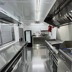 Remolques de tacos totalmente equipados Cocina móvil Pizza Carro de café Camión de helados Carro de comida móvil - Product Image 3