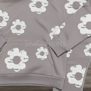 ชุดแทรคสูทเดนิมพิมพ์ลายพัฟฟ์ คุณภาพสูง ออกแบบโลโก้ได้ตามต้องการ ราคาขายส่ง ทรงปกติสำหรับผู้ชาย - Product Image 6