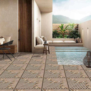 Chống trượt 400x400 mét Chất lượng cao Sứ ngoài trời Vườn ban công con đường đường lái xe nhà để xe Heavy Duty sàn gạch - Product Image 1