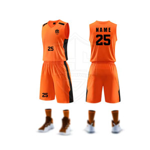 Servicio OEM Ropa de entrenamiento Kit de uniforme de baloncesto Nuevo diseño Kit de uniforme de baloncesto Precio bajo Kit de uniforme de baloncesto - Product Image 1