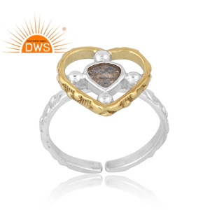 Best Selling 925 Sterling Silver Natural <b>Labradorite</b> Gemstone <b>Ring</b> Custom Jewelry For Women Gift For Her - Product Image 1