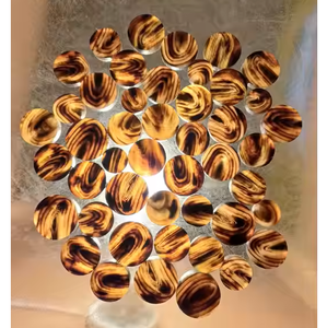 Boutons vierges couleur corne de bœuf OEM pour l'industrie du vêtement, ateliers de couture, accessoires de couture de mode, vente en gros - Product Image 6