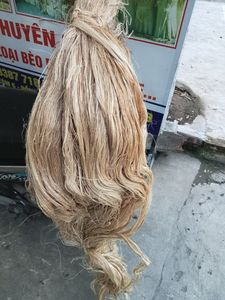 Tissu banane écologique naturel 100% du Lotus bleu du Vietnam Chi Xo Chuoi produit en fibre de banane à motif brut - Product Image 3