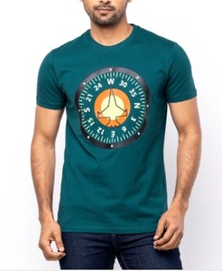 OEM Hommes de Luxe Qualité 100% Coton T-Shirt-Sérigraphie Respirant Écologique 180g Tissu Impression Personnalisée BD Vente en Gros - Product Image 4