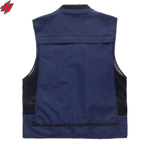 Chaleco multibolsillos para hombre, chaleco de utilidad de algodón y poliéster para exteriores, chaleco para caza, Camping, pesca, periodista - Product Image 2