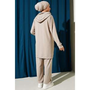 Loysha ชุดสแน็ปด้านข้าง2ชิ้นสีเบจ - Product Image 3