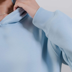 Sweat-shirt à capuche oversize de haute qualité avec logo personnalisé OEM, streetwear, épaules tombantes, molleton lourd, sweat-shirt de sport, sweat-shirt pour femme - Product Image 5