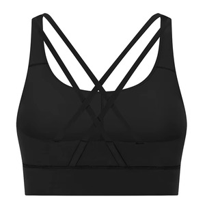 สปอร์ตบราใส่สบายสำหรับออกกำลังกายโยคะยิมวิ่งออกกำลังกายและสวมใส่ในชีวิตประจำวันพลัสไซส์และผ้าระบายอากาศได้ดี - Product Image 1