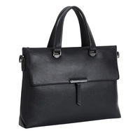 Sacs en cuir tendance 2026 pour hommes, sac à main noir pour homme, sac décontracté pour ordinateur, sac d'affaires en cuir pour homme