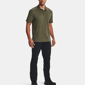 Camiseta Polo Clásica de Punto para Hombre, Camiseta Deportiva con Cuello Polo, Talla S - Product Image 3